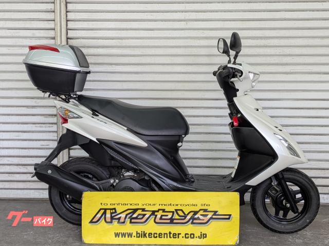 アドレスＶ１２５Ｓ　２０１０年モデル　リアボックス　インジェクション