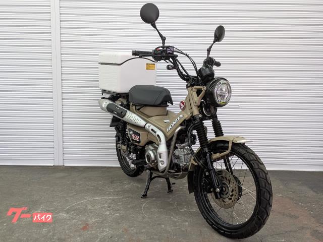 2020年式　ハンターカブカブCT125 サンドベージュ低走行 本邦初披露！＞ついに「CT125 ハンターカブ」の市販予定車が公開！値段