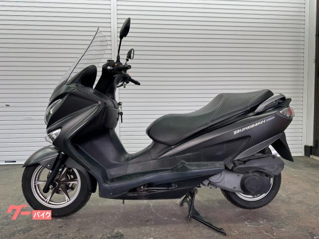 【動画あり】★スズキ バーグマン200★ 実動 CH41A型 FI インジェクション 水冷 4サイクル ヴェクスター マジェスティ スクーター 松本市 バーグマン200/スズキ 200ccフルサイズスクーター 大容量積載スペース