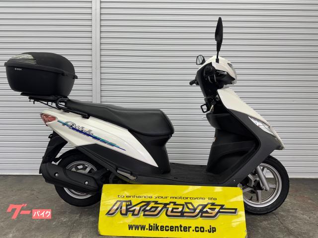 アドレス１２５　２０１９年モデル　ＤＴ１１Ａ型　ノーマル　インジェクション　メットイン　リアボックス
