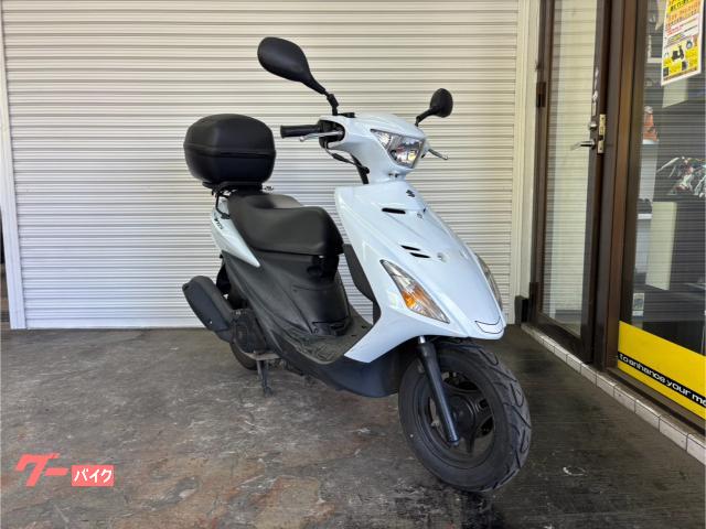 スズキ アドレスV125S CF4MA 2013年モデル リアボックス