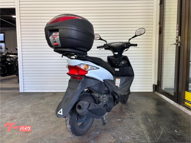 スズキ アドレスV125S CF4MA 2013年モデル リアボックス
