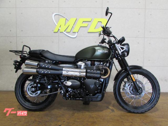 TRIUMPH スクランブラー900 ドラレコ リアキャリア サイド 