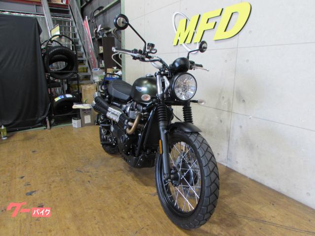 TRIUMPH スクランブラー900 ドラレコ リアキャリア サイド 