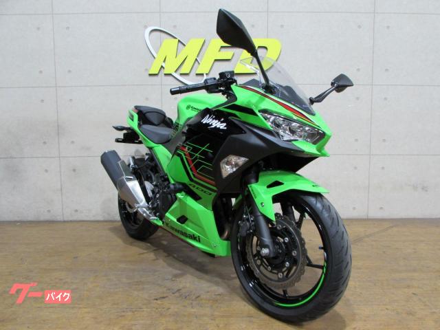 カワサキ Ninja 400 2024年 EX400L スライダー装着