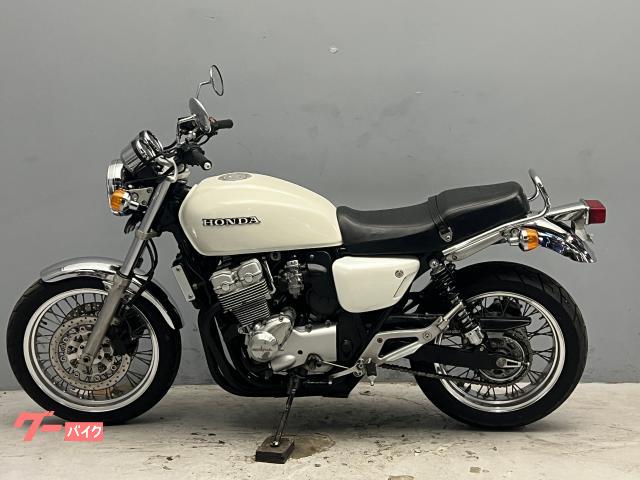 ホンダ cb400four(nc36) HONDA バイク シート 黒 ストライプデザイン