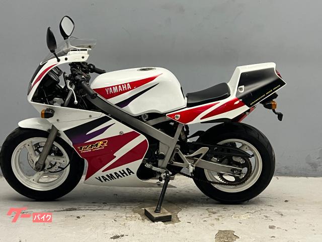 NO.4704　ＴＺＭ５０Ｒ　水冷２サイクル７．２馬力エンジン　６速ギヤ　セル付き　チャンバー付き　マッドブラック　☆彡 ヤマハ TZM50R 4KJ 1997年モデル ベリアルチャンバー 7