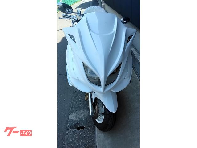 マジェc 白 フルエアロ YAMAHA（ヤマハ） マジェスティ 250 2/C SG03J エアロ フロント マスク