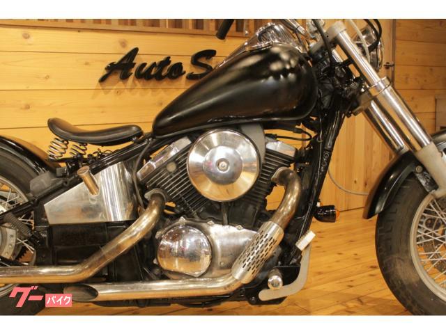 バルカン400 マフラー 車検対応 スラッシュカット