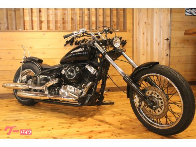 ドラッグスター400 1100 可変式トリプルツリー　アメリカンドラッガーズ 新品同様ドラッグスター400/1100用 可変トリプルツリー