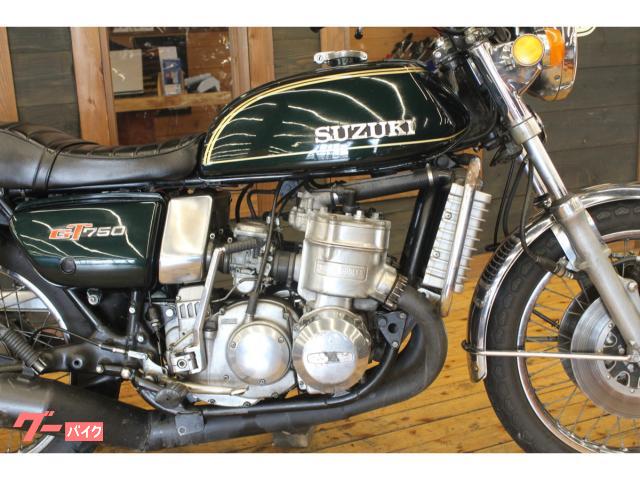 スズキ ＧＴ７５０ 昭和４９年 Ｂ３型 国内物 ヒヅキ管集合チャンバー