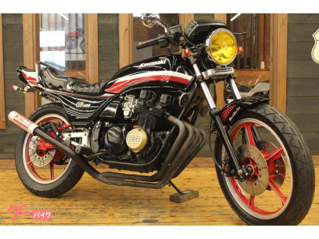 カワサキ Ｚ４００ＧＰ ワルツ機械マフラー マーシャルヘッドライト