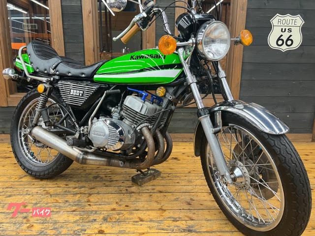 カワサキ ＫＨ２５０ １９７９年モデル Ｂ４ １番シボリハンドル 集合チャンバー タックロールシート ＢＥＥＴアルフィン エンジンカバー｜Ａｕｔｏ  Ｓｕｐｐｌｙ｜新車・中古バイクなら【グーバイク】