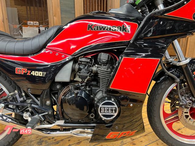 カワサキ ＧＰＺ４００Ｆ １９８４年 純正オプションフルカウル ＲＰＭ管 ＢＥＥＴフェンダー＆テールカウル タックロール フェンダーレス｜Ａｕｔｏ  Ｓｕｐｐｌｙ｜新車・中古バイクなら【グーバイク】