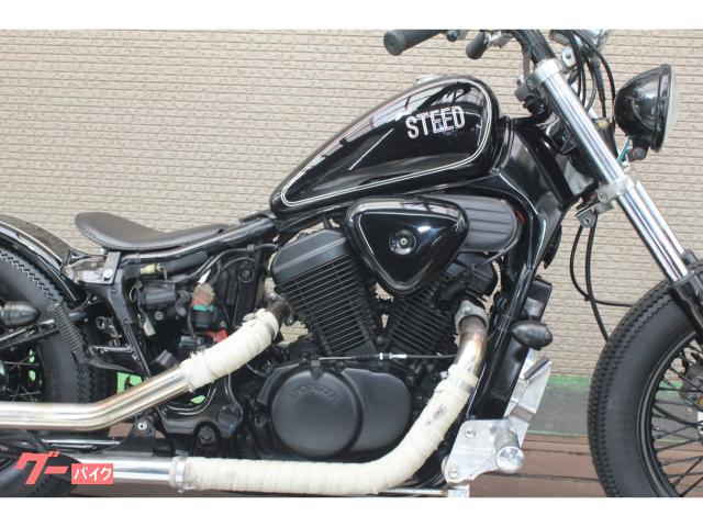 ホンダ スティード400 1993年 ブラックアウト カスタムNEW  