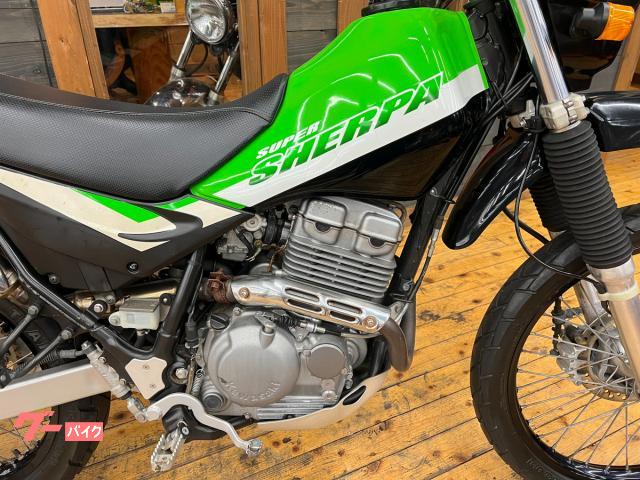 カワサキ スーパーシェルパ ２００７年 最終モデル ＫＬ２５０Ｈ７Ｆ型 ＺＥＴＡレバーガード ニッシンフロントラジアルマスター リアキャリア｜Ａｕｔｏ  Ｓｕｐｐｌｙ｜新車・中古バイクなら【グーバイク】