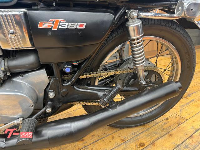 スズキ GT380 3本出しチャンバー タックロールシート