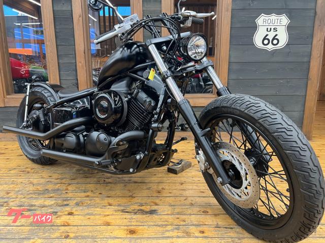 YAMAHA（ヤマハ）ドラッグスター400・4TRフロントホーク・ブラック塗装 YAMAHA（ヤマハ）ドラッグスター400・4TRフロントホーク