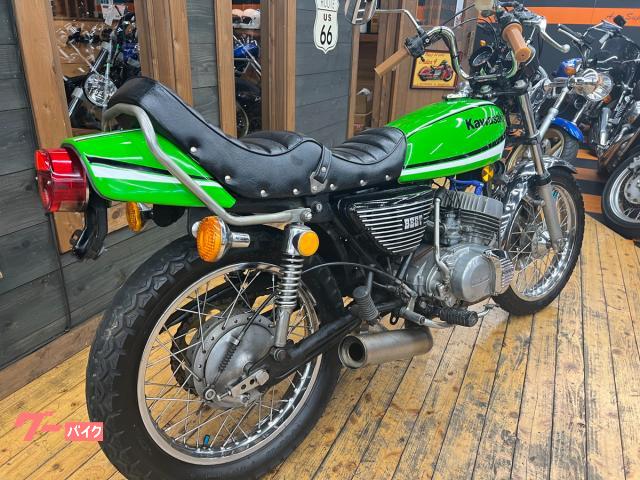 カワサキ KH250 1979年 国内物 B4 1番絞りハンドル カワサキ KH250 1979年 国内物 B4 1番絞りハンドル