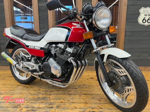 ＣＢＸ４００Ｆ　国内物　１型　ＮＣ０７　１９８２年モデル　型式指定番号＆類別区分番号枠内