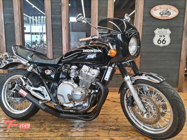 ＣＢ４００Ｆｏｕｒ　ＮＣ３６　カフェレーサーカスタム　モリワキ集合管　ビキニカウル　ＰＭＣリアサス　旧フォアウィンカー＆テール