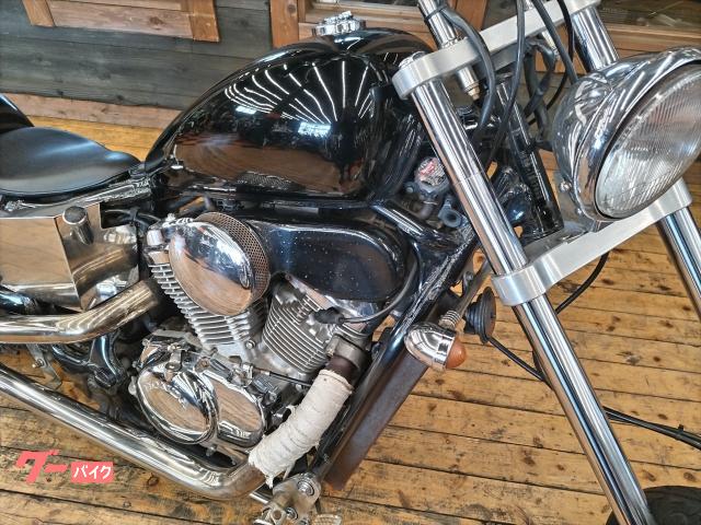 ホンダ スティード400 フルカスタムチョッパー トリプル