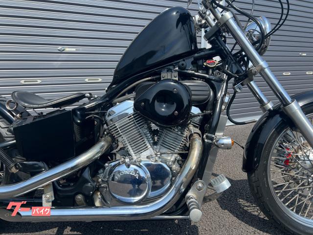 ホンダスティード シーシーバー(ロング) ブラッグ 有限会社ガレージT&F / スティード400(VLX、VCL) 純正フェンダー