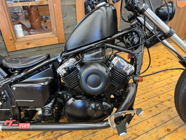 YAMAHA（ヤマハ）ドラッグスター400・4TRフロントホーク・ブラック塗装 コンプリートカスタム ヤマハ ドラッグスター400 /Yamaha Drag
