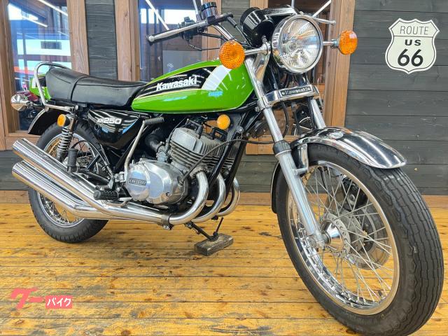 ＫＨ２５０　１９７６年　Ｂ１モデル　国内物　ノーマル車　Ｂ４カラーペイント