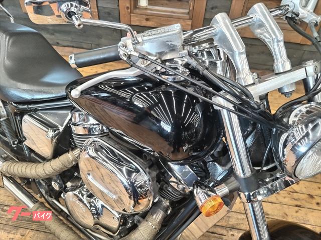 シャドウスラッシャー　スラッシュカットマフラー シャドウ 400 NC34 スラッシュカットマフラー スラッシュカット