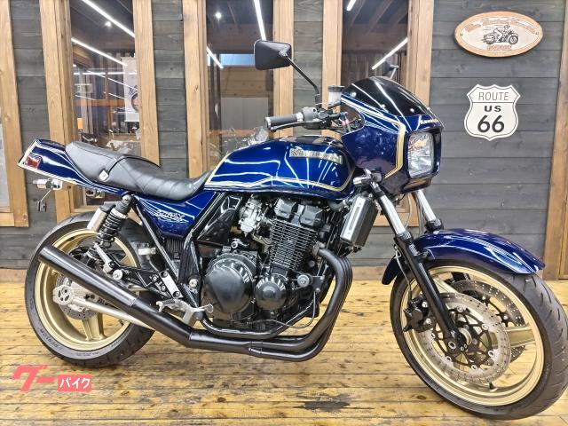 ＺＲＸ４００　モリワキショート菅　タックロールシート　ＬＥＤヘッドライト　ヨーロピアンウィンカー　オールペイント