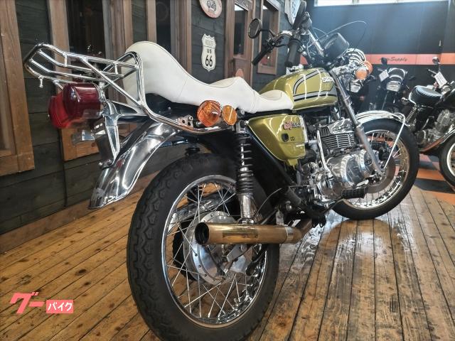 スズキ GT380 KING菅 一番シボリハンドル アンコ抜きタック