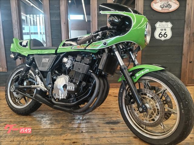 ZRX400 FX外装カフェ仕様 BEETフェンダー BEETアルフィン セブンスターホイール 他カスタム多数