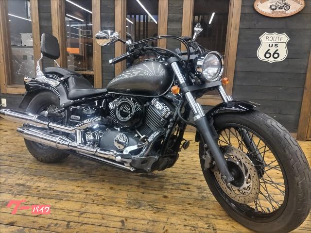 ドラッグスター４００　２０１３年　インジェクションモデル　バックレスト　サイドバッグ付き　ノーマル車