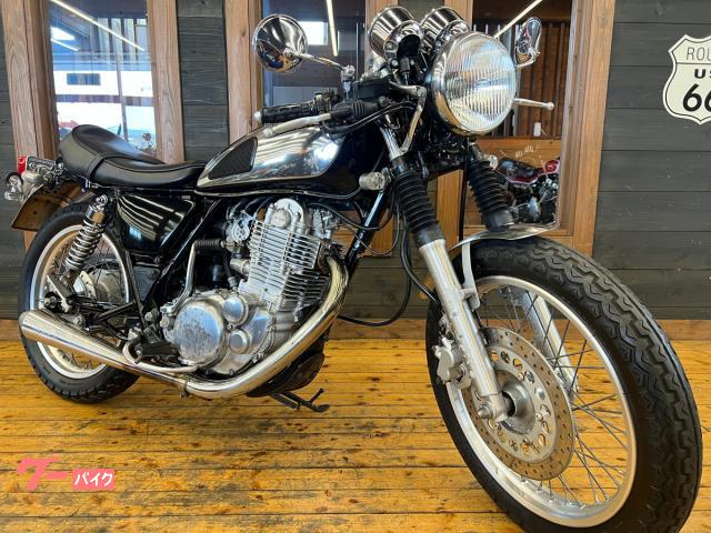 ＳＲ４００　２００８年　ＲＨ０１Ｊ型　セパレートハンドル　ペイトンプレイスリバースコーンマフラー　サーフシート