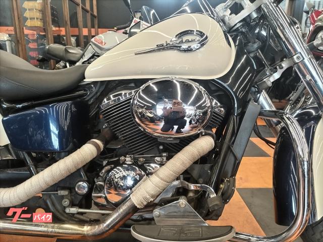 ホンダ シャドウ400 2000年 スラッシュカットマフラー