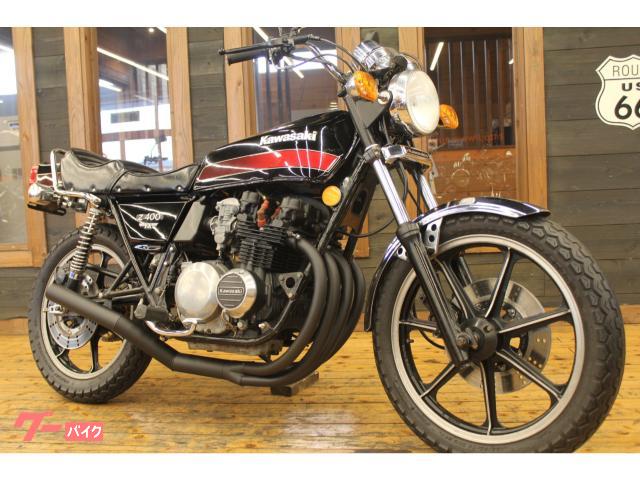 Ｚ４００ＦＸ　Ｅ３モデル　国内物　ショート管マフラー　タックロールシート　セミアップハンドル　フルカスタム車