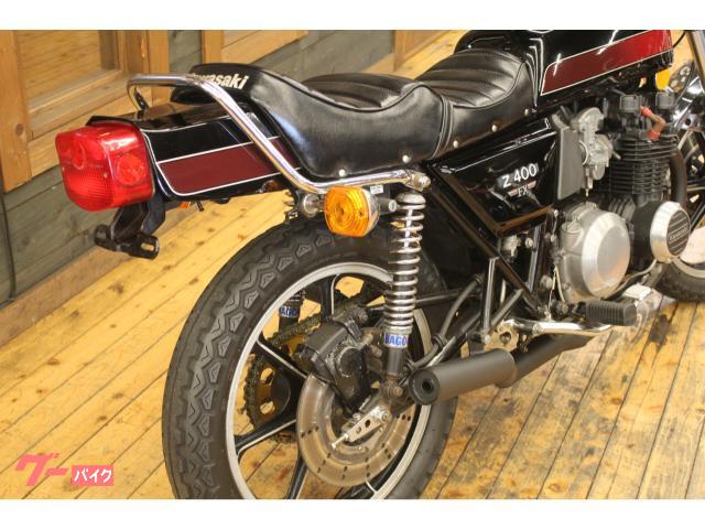 カワサキ Z400FX E3モデル 国内物 ショート管マフラー タック