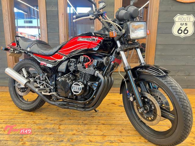 ＧＰＺ４００Ｆ　ＺＸ４００Ａ型　１９８７年モデル　Ａ３　ノンカウルＦ２仕様　教習ハンドル　タックロールシート　ショート管マフラー