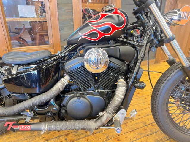 ホンダ スティード400 ☆整備パック付☆ カスタムペイント ブラック