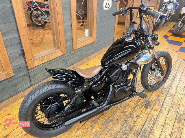 ヤマハ XV250ビラーゴ ブラックアウトカスタム アタックバー
