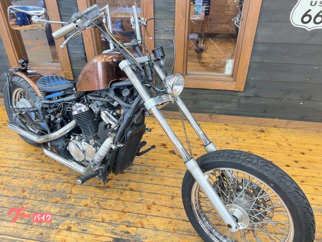 ホンダ スティード400 チョッパーフルカスタム カスタムペイント済 ホンダ スティード400 チョッパーフルカスタム カスタムペイント済
