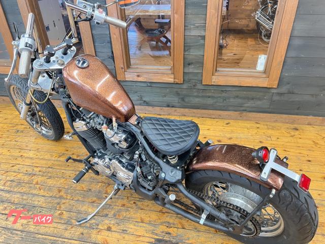 ホンダ スティード400 チョッパーフルカスタム カスタムペイント済