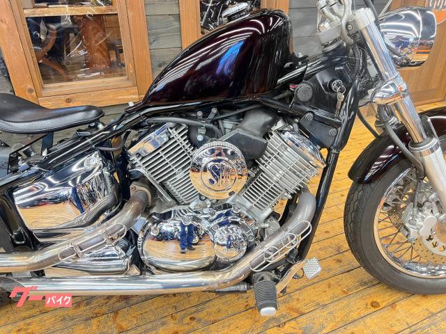 ヤマハ ドラッグスター1100 フルカスタム スポタン SUクリーナー