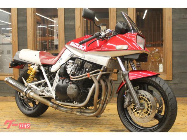 ＧＳＸ１１００Ｓ　ＫＡＴＡＮＡ　カタナ　１９８４年モデル　オーリンズリアサス　サイド回しオイルクーラー　ストライカーフルエキ
