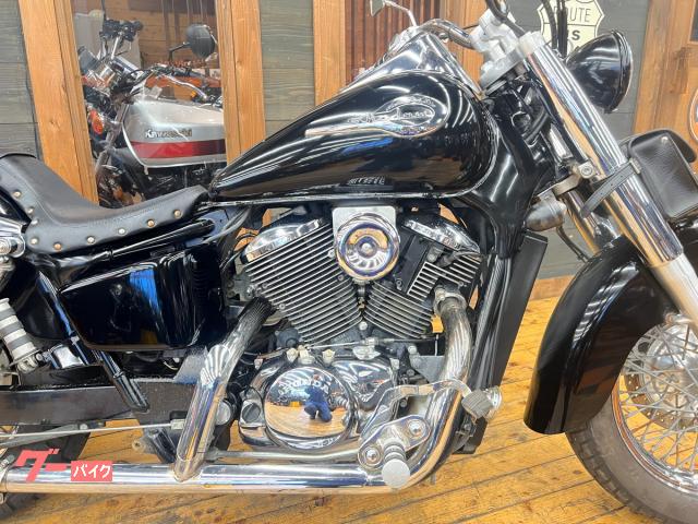 ホンダ シャドウ400 2000年 2in1ターンアウトマフラー