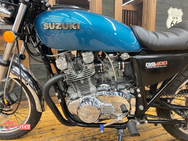 スズキ GS400 昭和52年 国内物 キジマメッキカバー タック