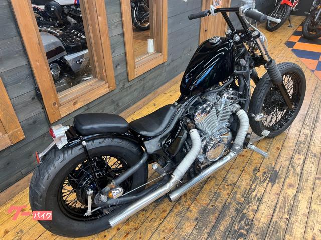 ホンダ スティード400 フリスコカスタム ドラッグパイプマフラー