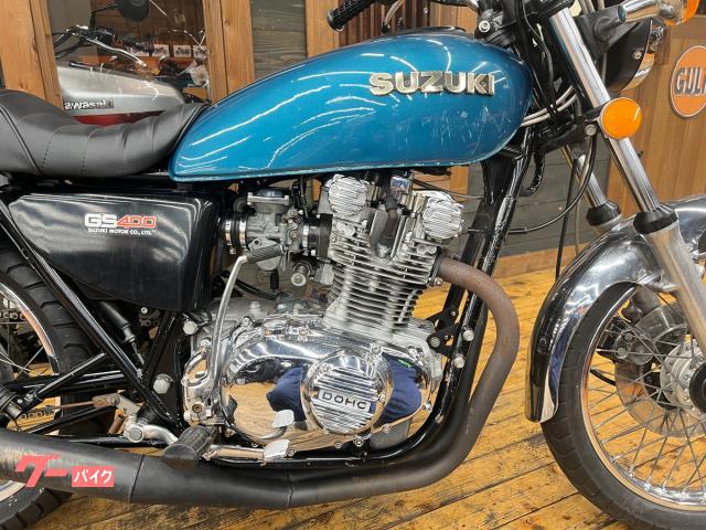 スズキ GS400 昭和52年 国内物 キジマメッキカバー タック