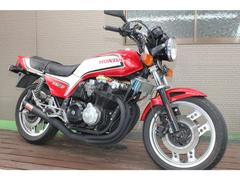 ホンダ　ＣＢ７５０ＦＣ　１９８４年　モリワキマフラー　オイルクーラー　ヨシムラマルチメーター　バックステッププレート　スタビライザー